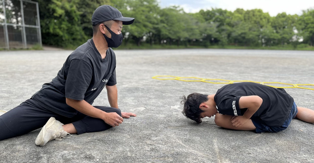 Danny'sSpeedマンツーマンパーソナルレッスンの様子