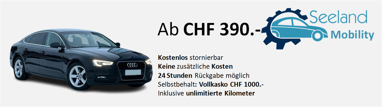 Automiete Biel/Bienne, Mieten Car Rent a car bienne
