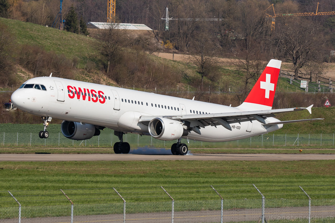 Teilgrounding der Swissflotte in Zürich und Dübendorf aufgrund der Coronakrise in der Luftfahrt. 