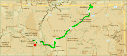 Strecke: 7. Tag (Microsoft Streets & Trips)