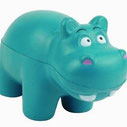 Hippo Shape Stress Toy 