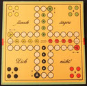 Das beliebte Original-Spiel  Mensch ärgere Dich nicht - Nr. 3L (Spielplan mit grünen Rand)