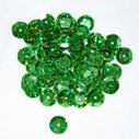 Paljetti holo 6mm 8mm 10mm vihreä