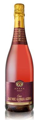 Flasche Cava Jaume Giró i Giró Rosat Trepat, bottle cava Rose Jaume Giro i Giro, Schweiz, Switzerland, Ciudad Condal, Ciudad Condal GmbH, online shop, sparkling wine, Schaumwein, Flaschengärung, Spanien, Spain, Katalonien