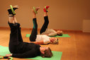Back and pelvic floor training