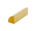Viertelrund/Quarterblock Fichte yogawood