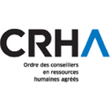 Logo CRHA Ordre des conseillers en ressources humaines agréés client de Pakolla photographe d'entreprises
