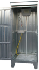 Toilettes raccordables en acier galvanisé