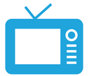 Grafik eines Fernsehers
