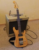 E-Gitarre mit Verstärker