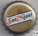 CHAPA DE CERVEZA DE ESPAÑA - SAN MIGUEL - AÑO - 2.008 - CÓDIGO DE CATÁLOGO - COL:BE-ES-0820 (USADA) 1€.