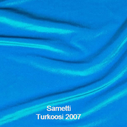 joustava kangas lycra sametti Turkoosi 2007