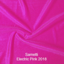 joustava kangas lycra sametti Electric Pink 2018