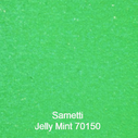 joustava kangas lycra sametti Jelly Mint 70150