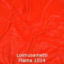 joustava kangas lycra sametti Loimusametti Flame 1014