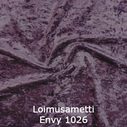 joustava kangas lycra sametti Loimusametti Envy 1026