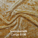 joustava kangas lycra sametti Loimusametti Congo 8196