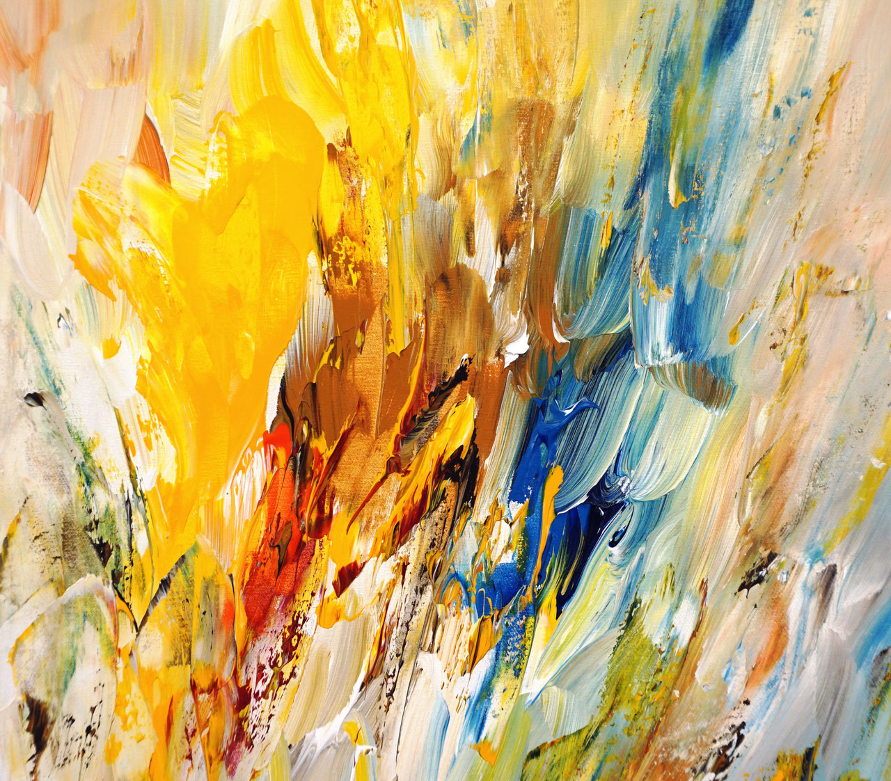 canvas wall art - large abstract painting art for sale