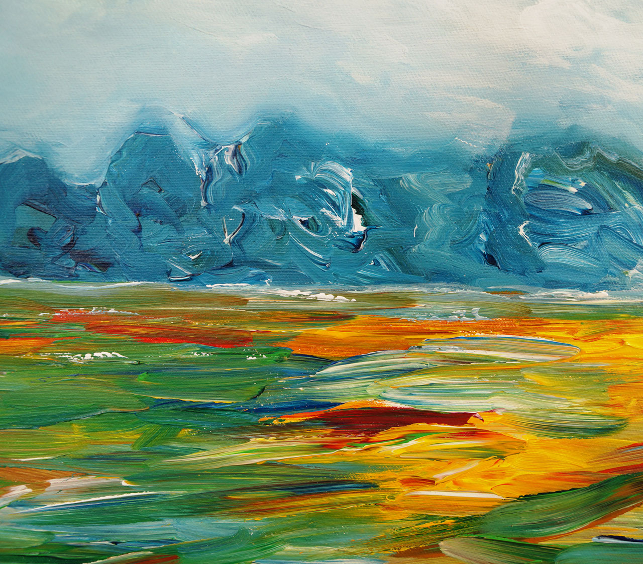 abstract landscape large abstract painting art for sale