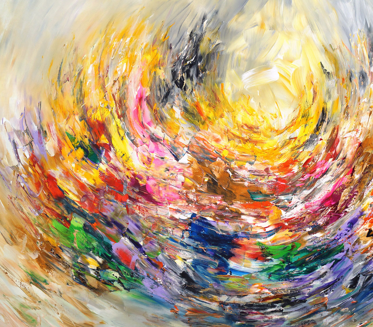 summer artwork large abstract painting art for sale