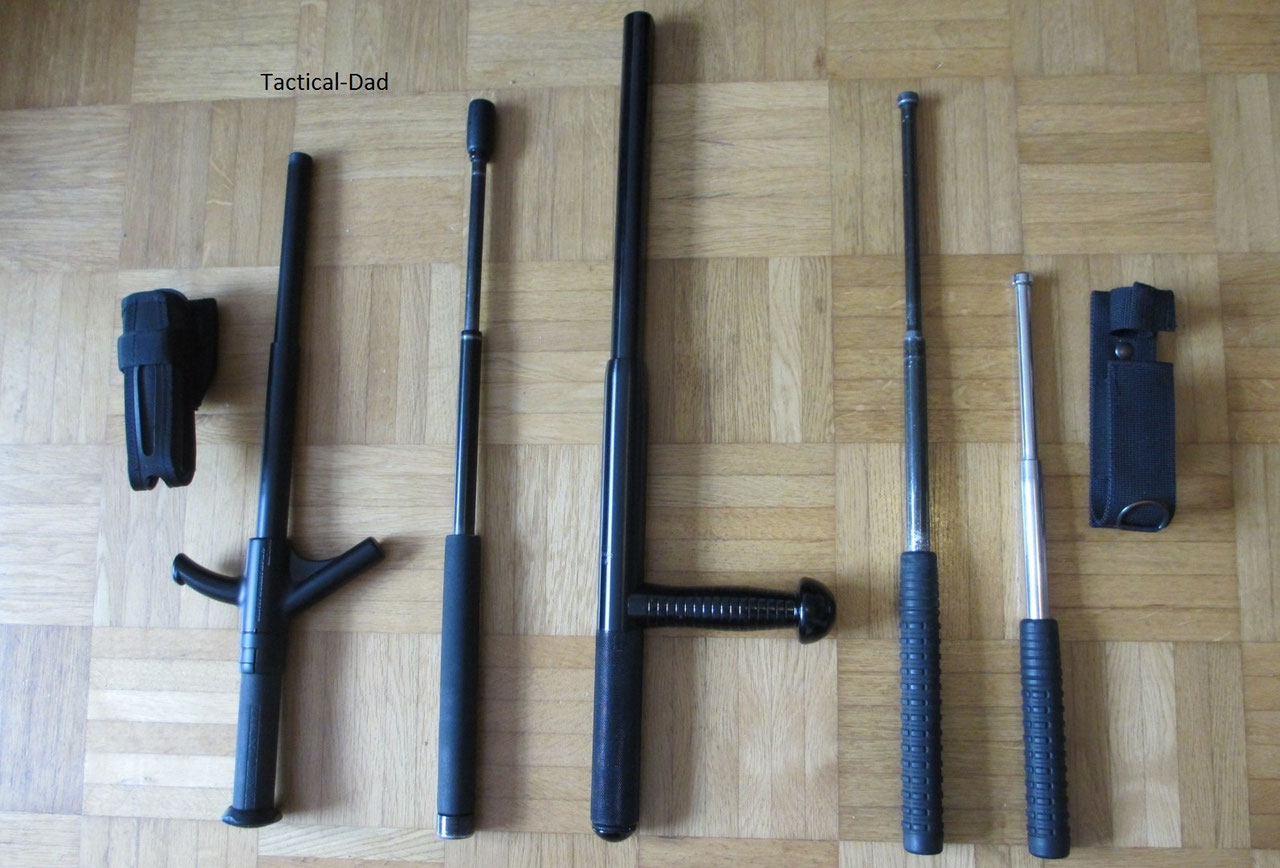 Schlagstöcke für Polizisten, Sicherheitsmitarbeiter und "Bürger" tacticaldads Webseite!