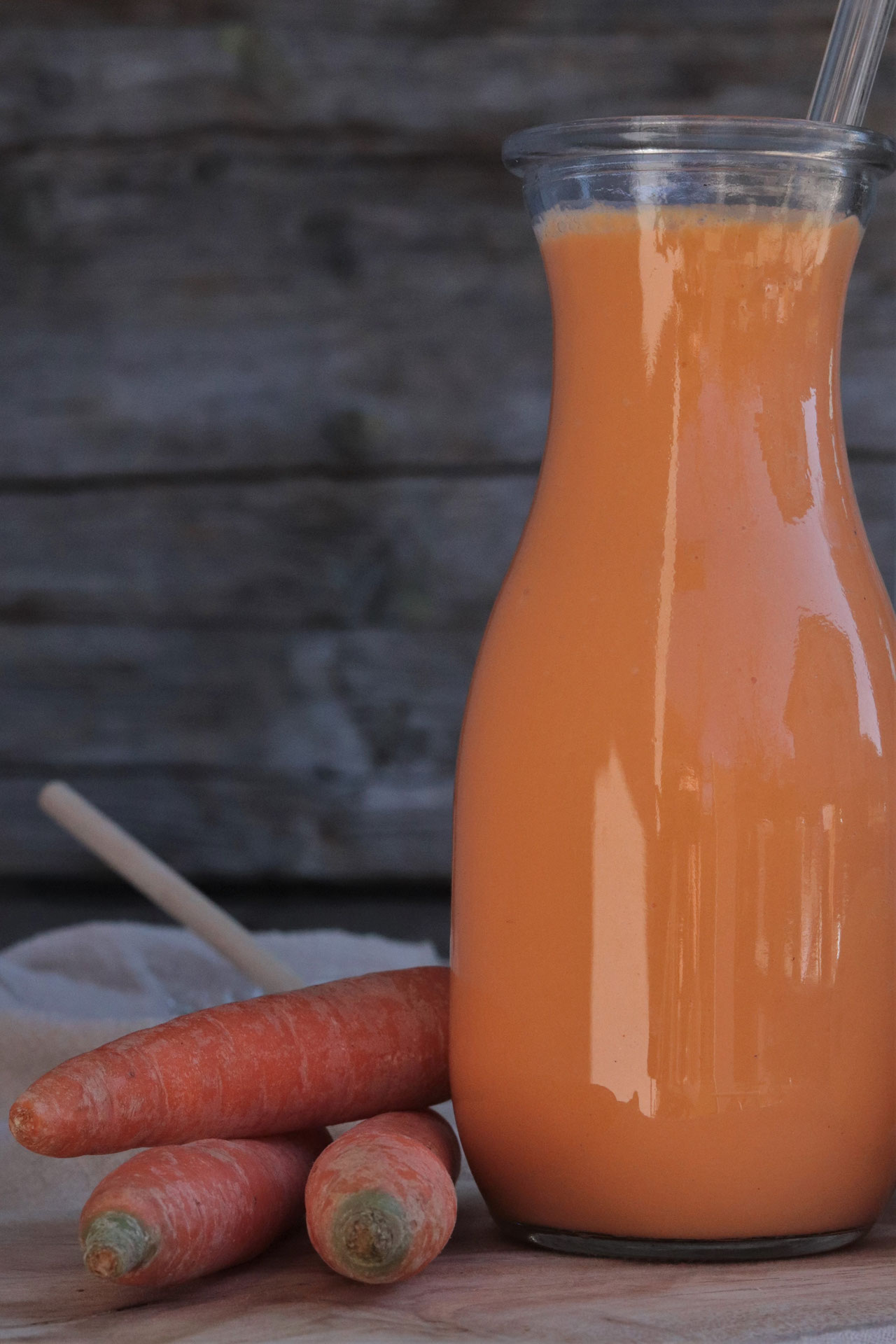 Karotten-Smoothie - food-stories/ein vegetarischer Foodblog