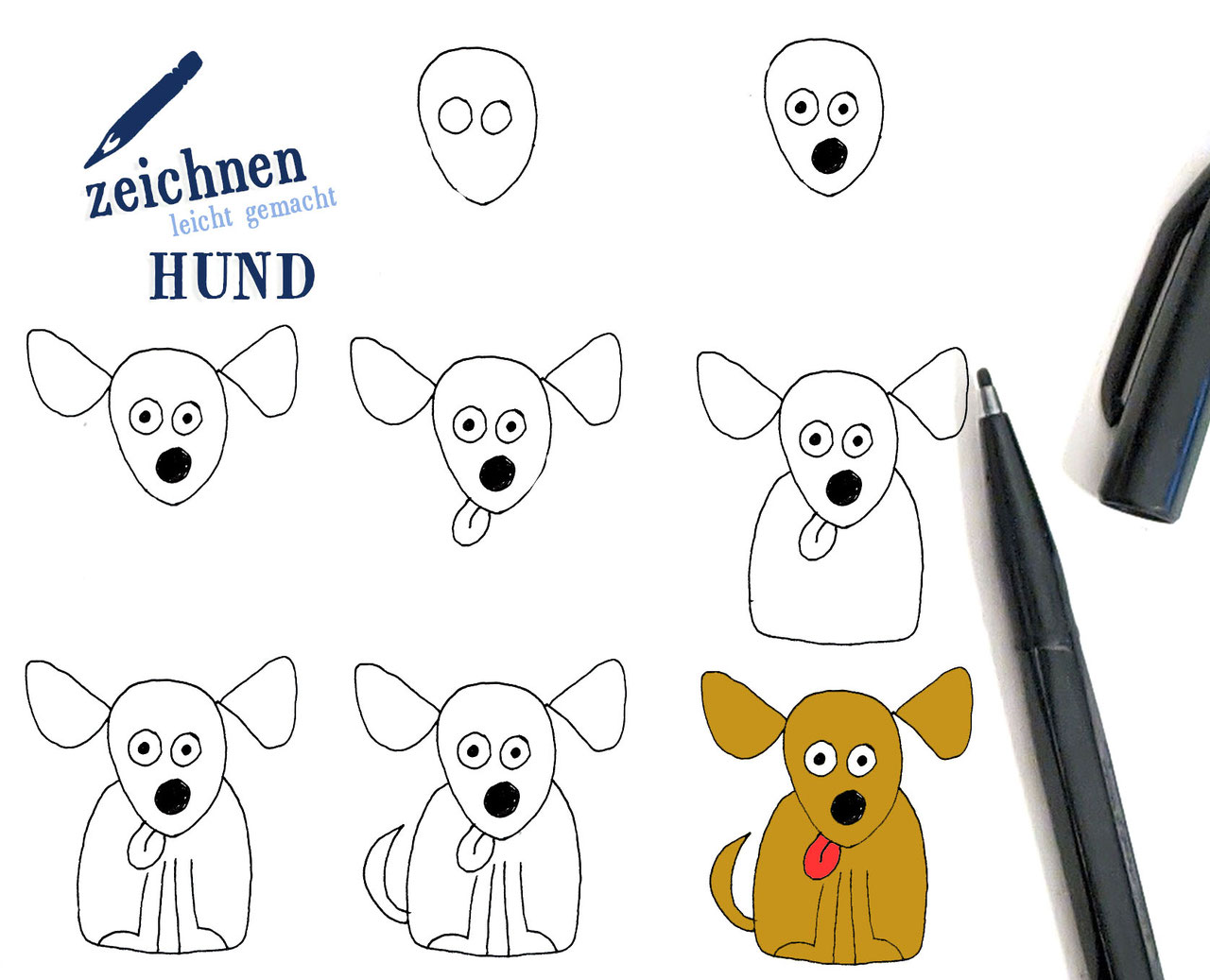 Hund selber zeichnen - Ulli Verlag