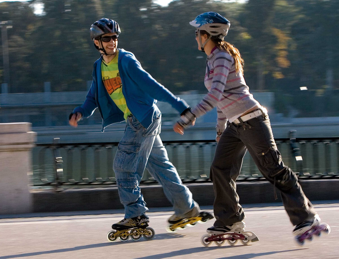 Sicher Inlineskaten (Kurse) in Berlin www.richtigskaten.de Inline