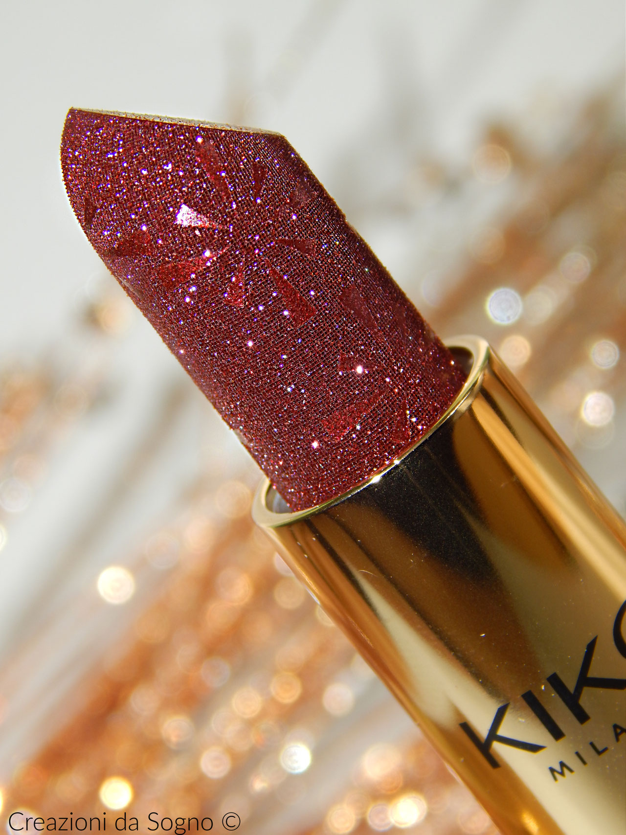 Magical Holiday Lipstick Kiko Milano Review Blog lifestyle and hobbies