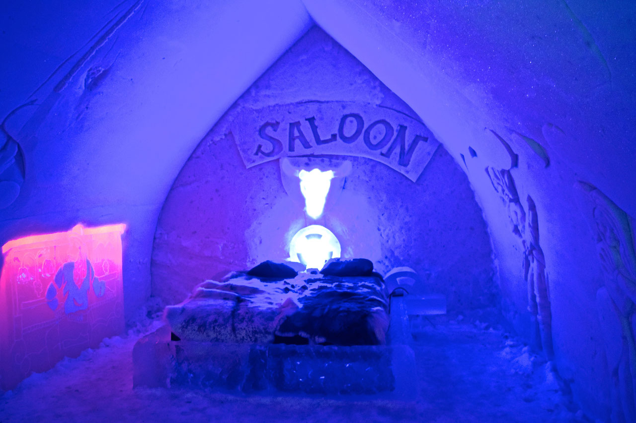 Visiting the Arctic Snow Hotel & Glass Igloos in Rovaniemi, Finland