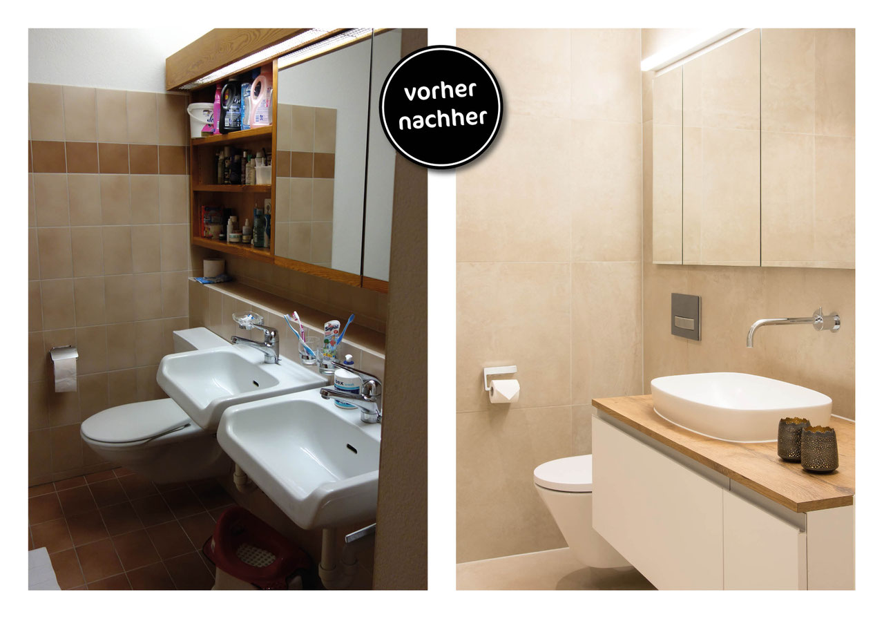 VORHER - NACHHER - Kreis Innenarchitektur