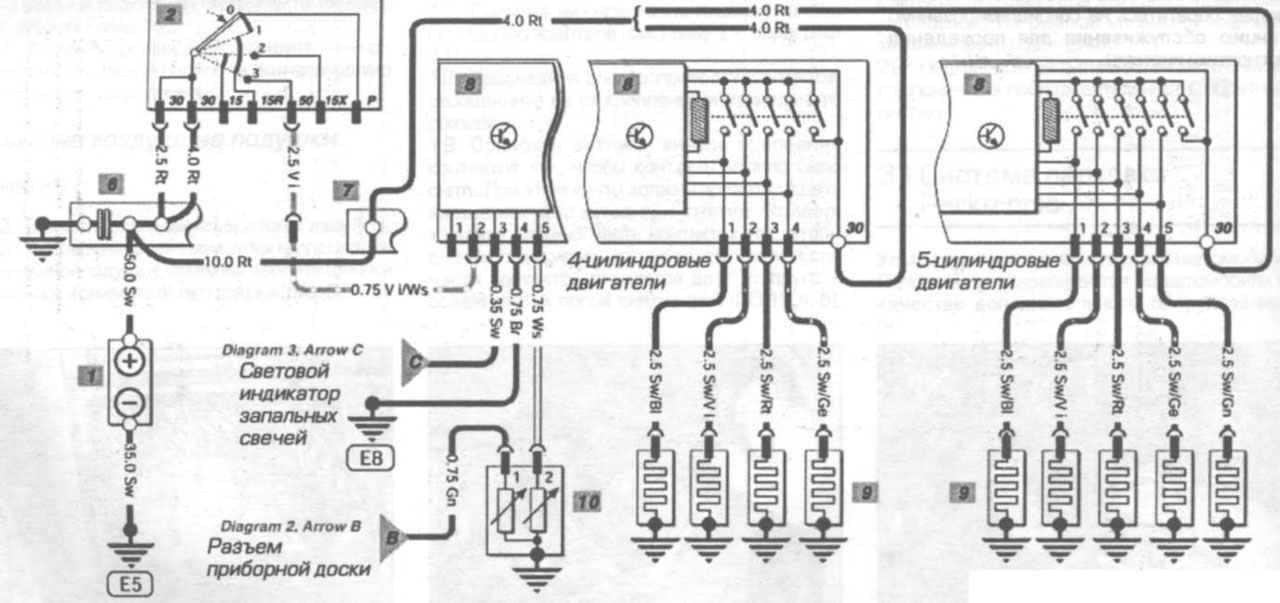 MERCEDES W202 Wiring Diagrams - Car Electrical Wiring Diagram