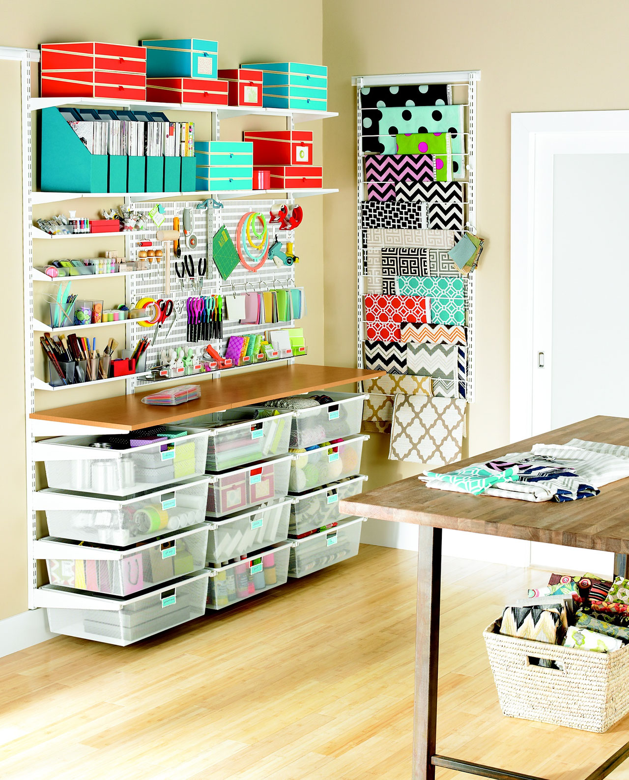 Elfa Regalsystem - Elfa Regalsystem Hauswirtschaftsraum