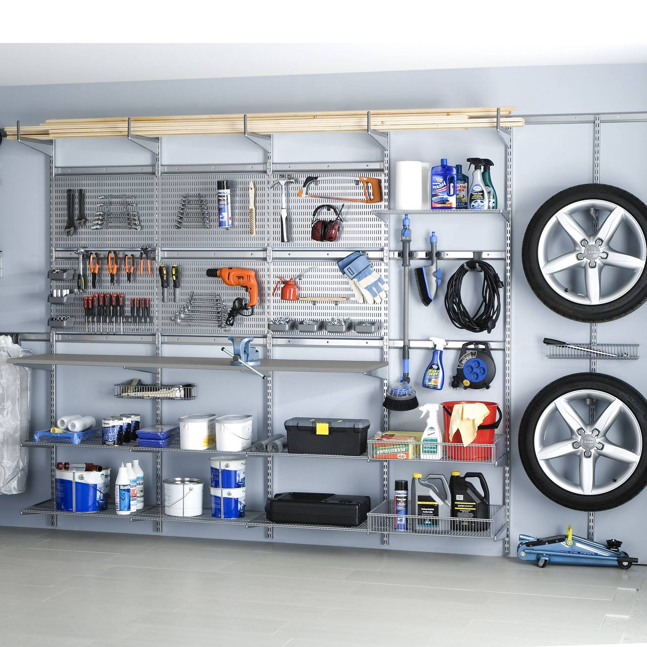 Elfa Regalsystem - Elfa Regalsystem Hauswirtschaftsraum