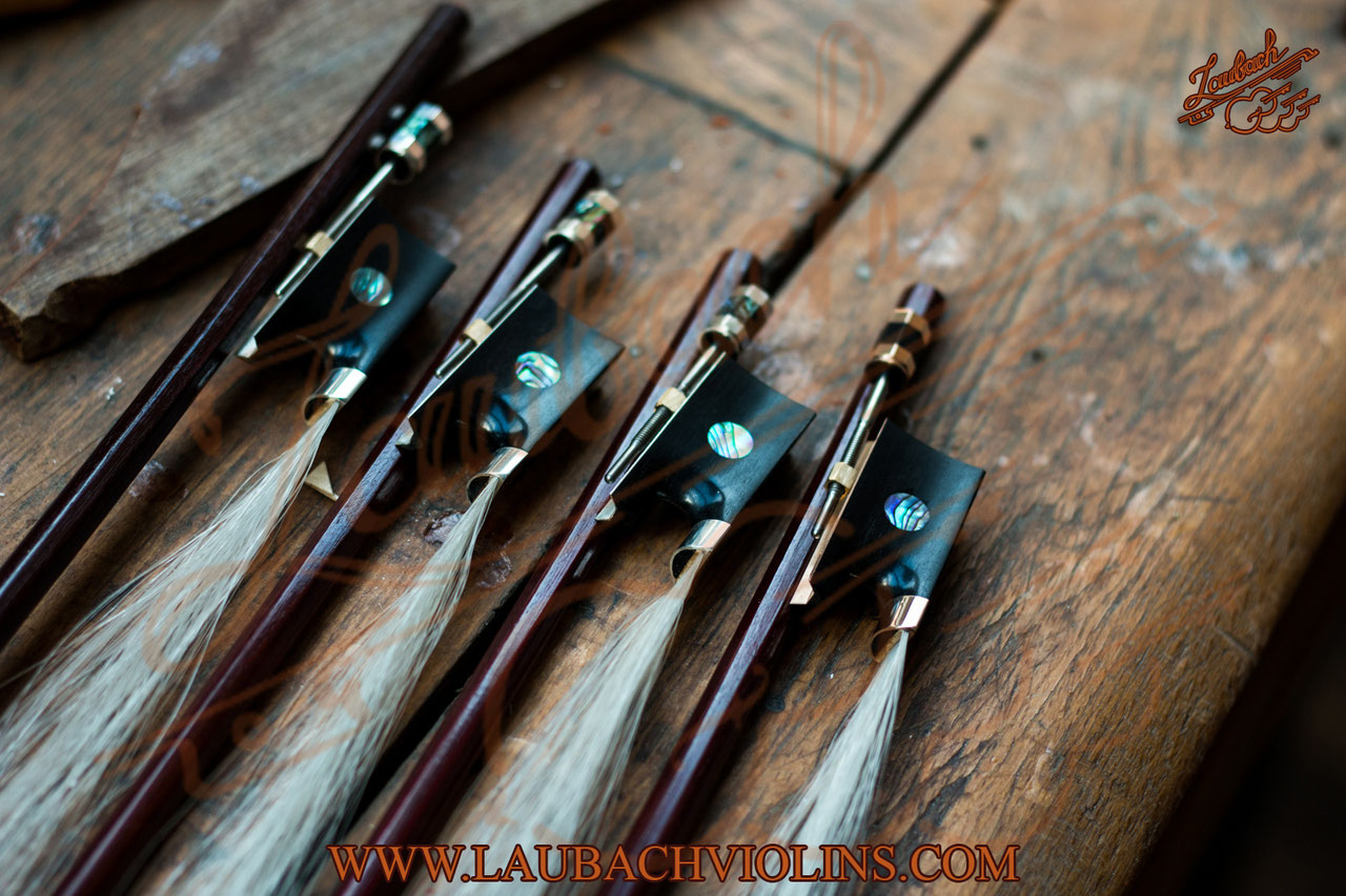 職人プロのドイツ弓バイオリン Laubach BOWS JP