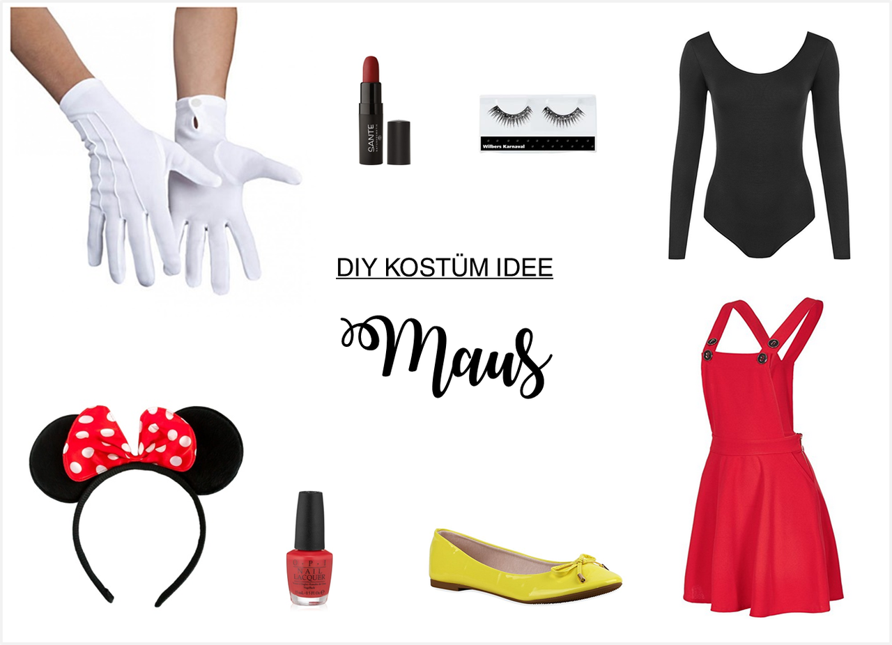 Micky Maus und Minnie Kostüm selber machen Partystories Blog