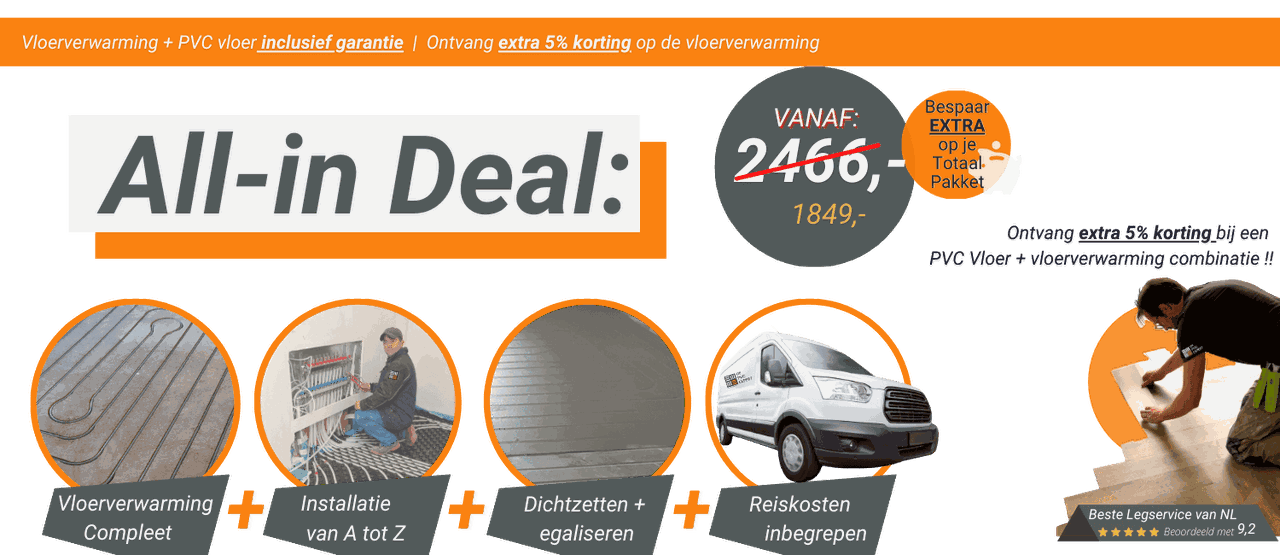 Pvc met Vloerverwarming De PVC Expert