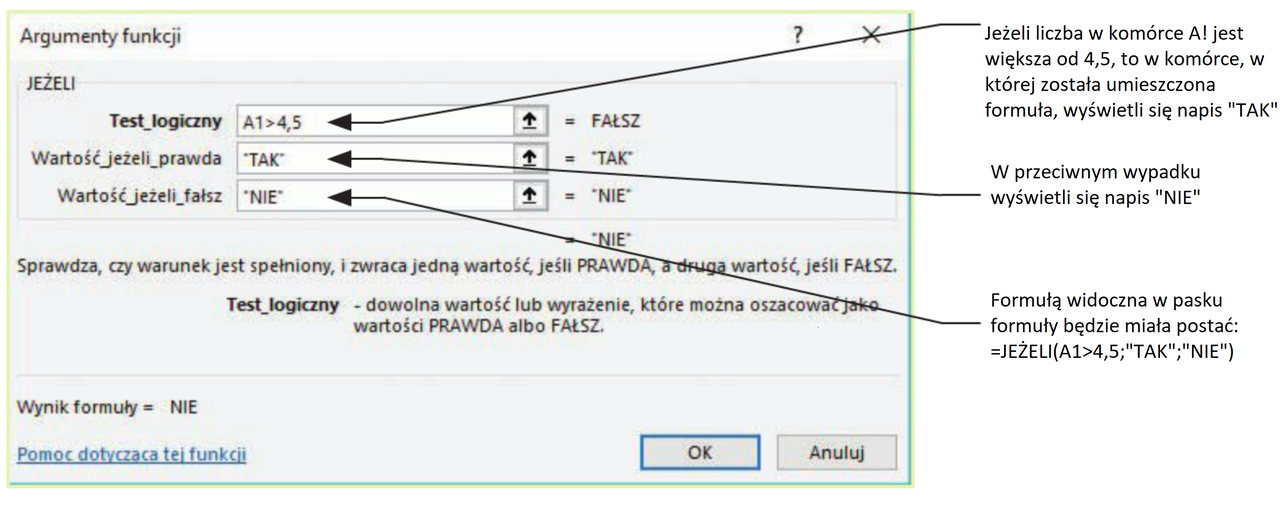 T: Projektowanie tabeli i stosowanie funkcji arkusza kalkulacyjnego