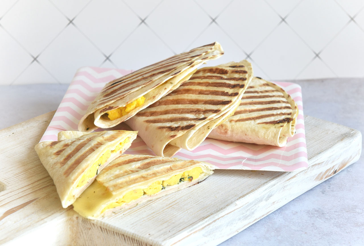 RühreiWraps. Zum Frühstück. mix dich glücklich (ThermomixRezepte)