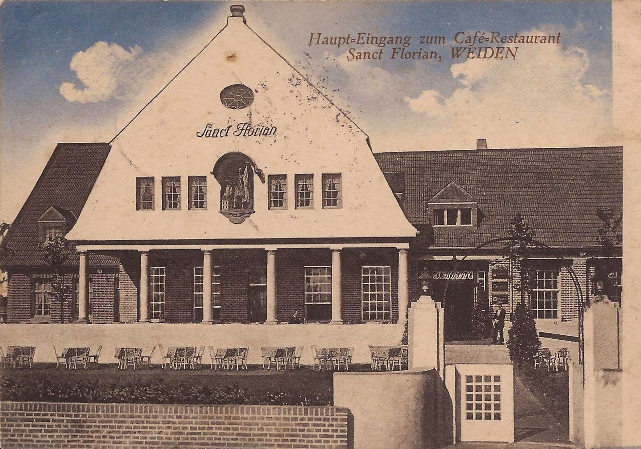 Das "Café-Restaurant Sanct Florian" in Weiden (2019/2020) (bitte