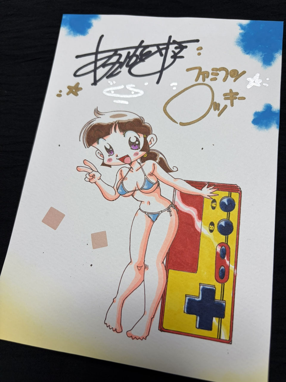 あさいもとゆき先生直筆イラスト - GAMEIMPACT