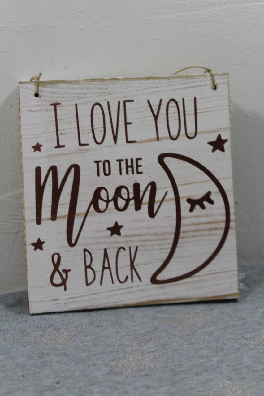 Pancarte En Bois De Palette Pour Chambre D Enfant Love You To The