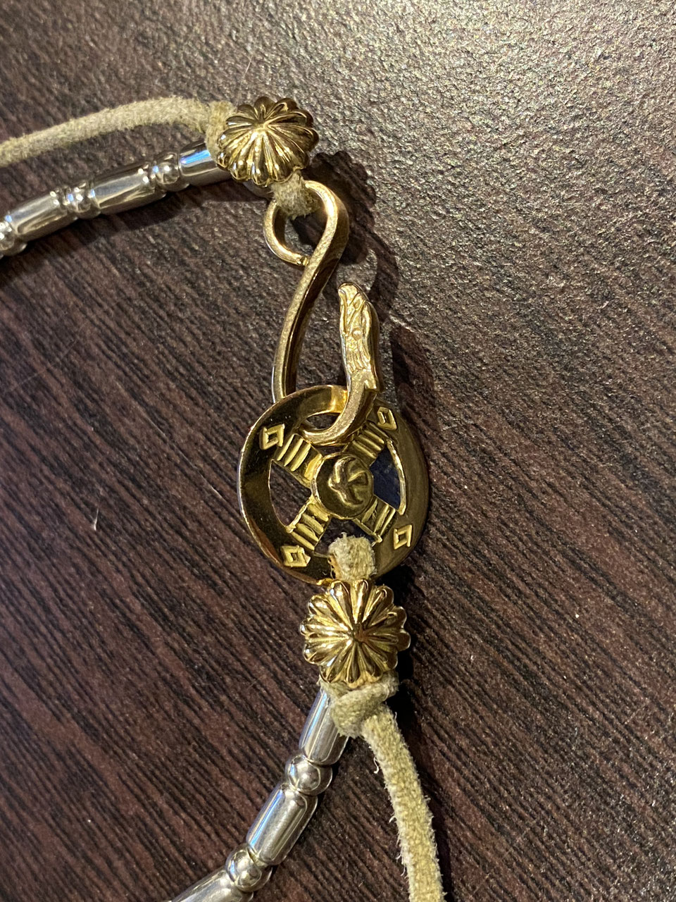 K18ビーズ SET イーグルキャピタルワン　ゴローズ　goros goro's - 本日限定特価イーグルキャピタルワンK18ビーズSET 4個