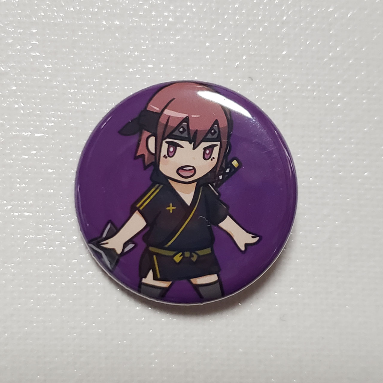 CryptoNiinja 缶バッチ - 好きな写真で 1個からｵﾘｼﾞﾅﾙｽﾏﾎｹｰｽが作れる