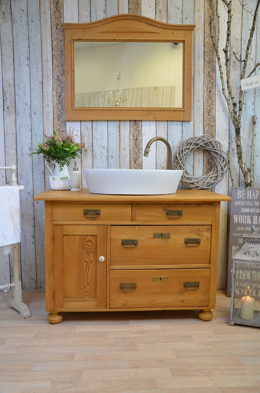 Waschtisch nostalgisch - Land & Liebe Badmöbel Landhaus