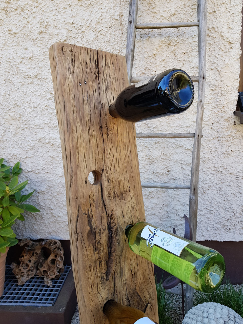 Golden Nature Bananenhalter Aus Bambus - Rustikaler Obstaufhänger Für Küche