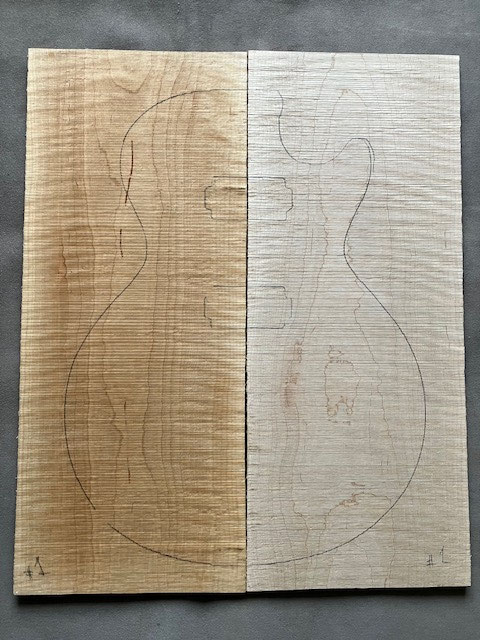 カーリーメイプル ドロップトップ 1 カーリー - FINEWOOD