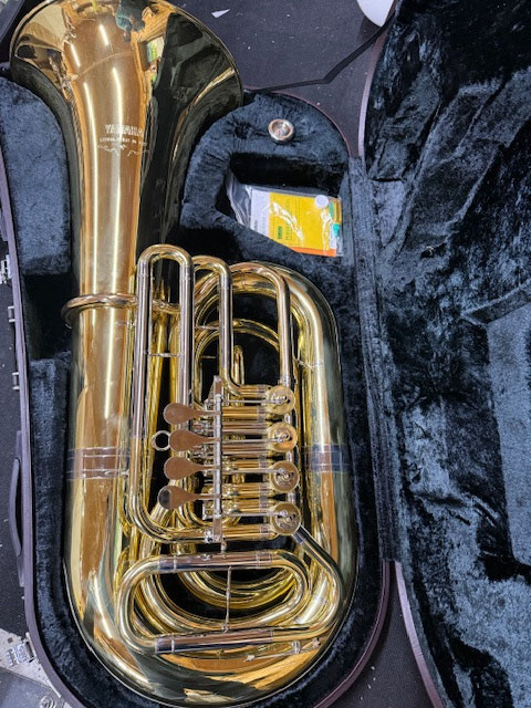 YAMAHA YBB 103 チューバ ケース付き ジャンク】チューバ YAMAHA YBB