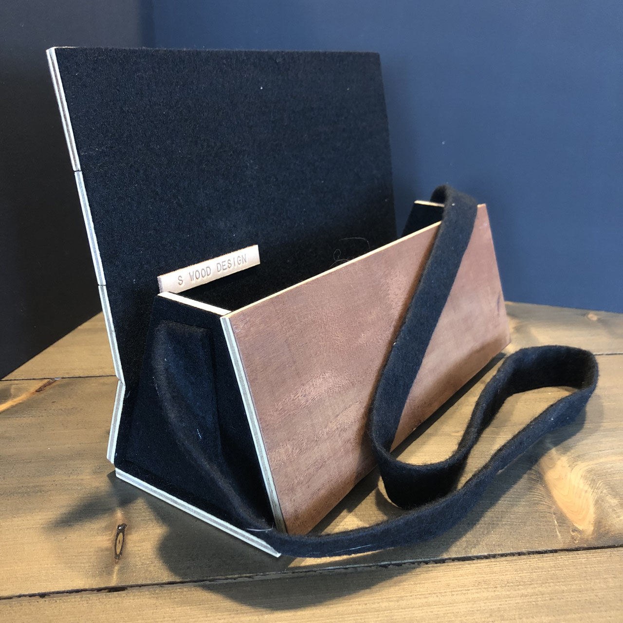 Houten handtas clearance