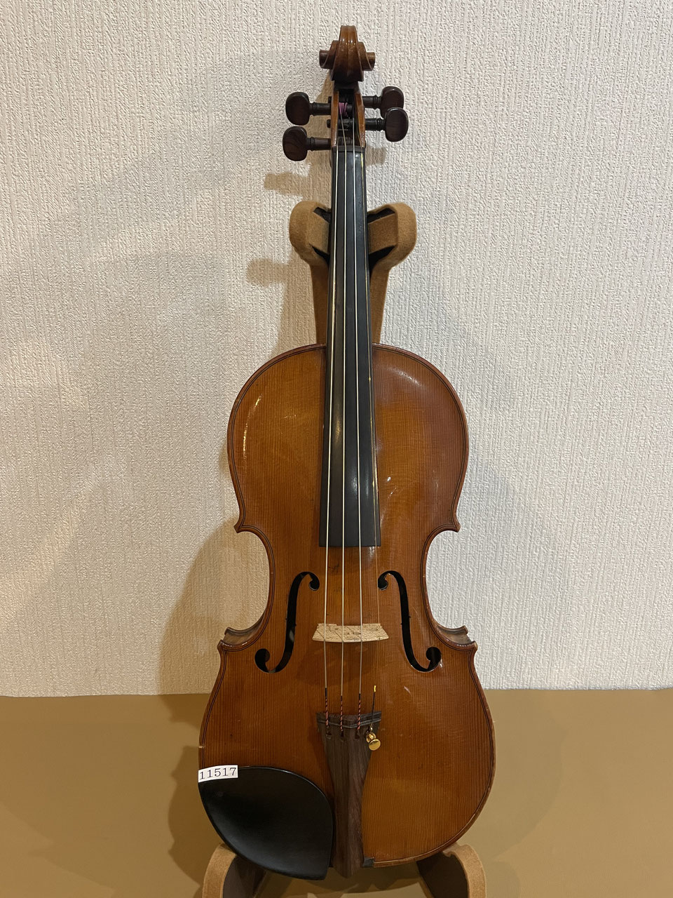 アンティーク調 バイオリン 4/4 ヨーロッパ材 メンテ済み ドイツ製バイオリン 4/4 RUDOLF DOERNER 未使用弓 メンテ済み